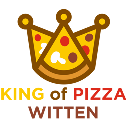 King of Pizza Witten logo.